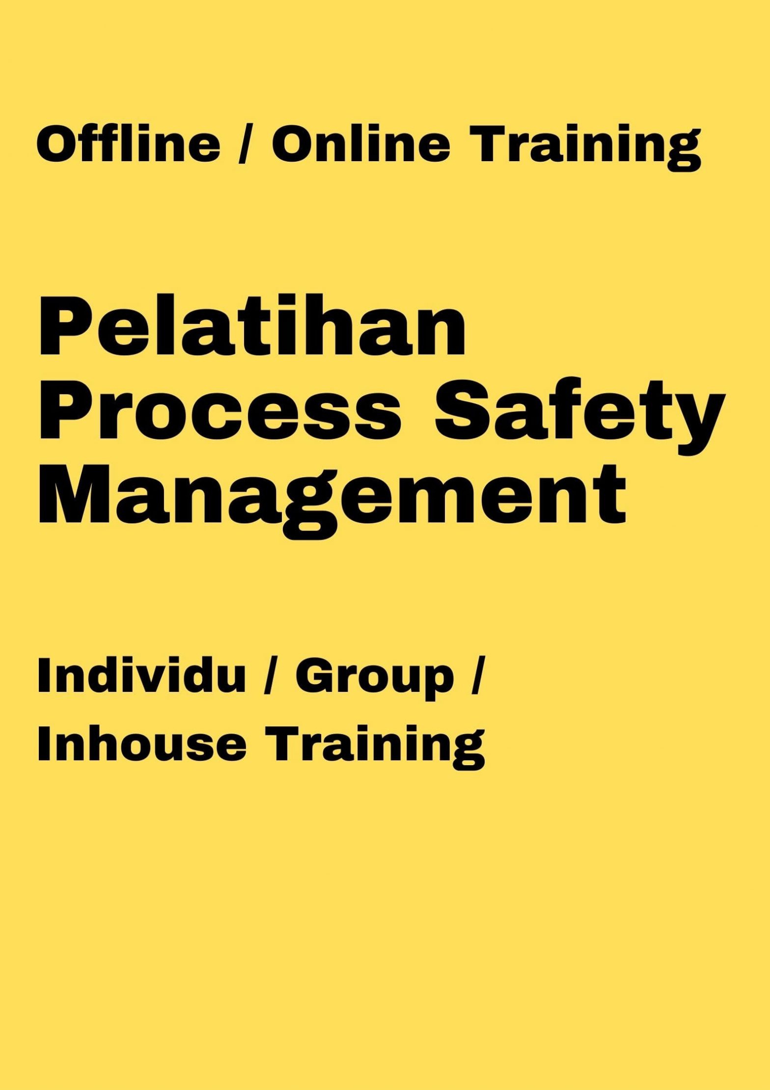 pelatihan Process Safety Management online