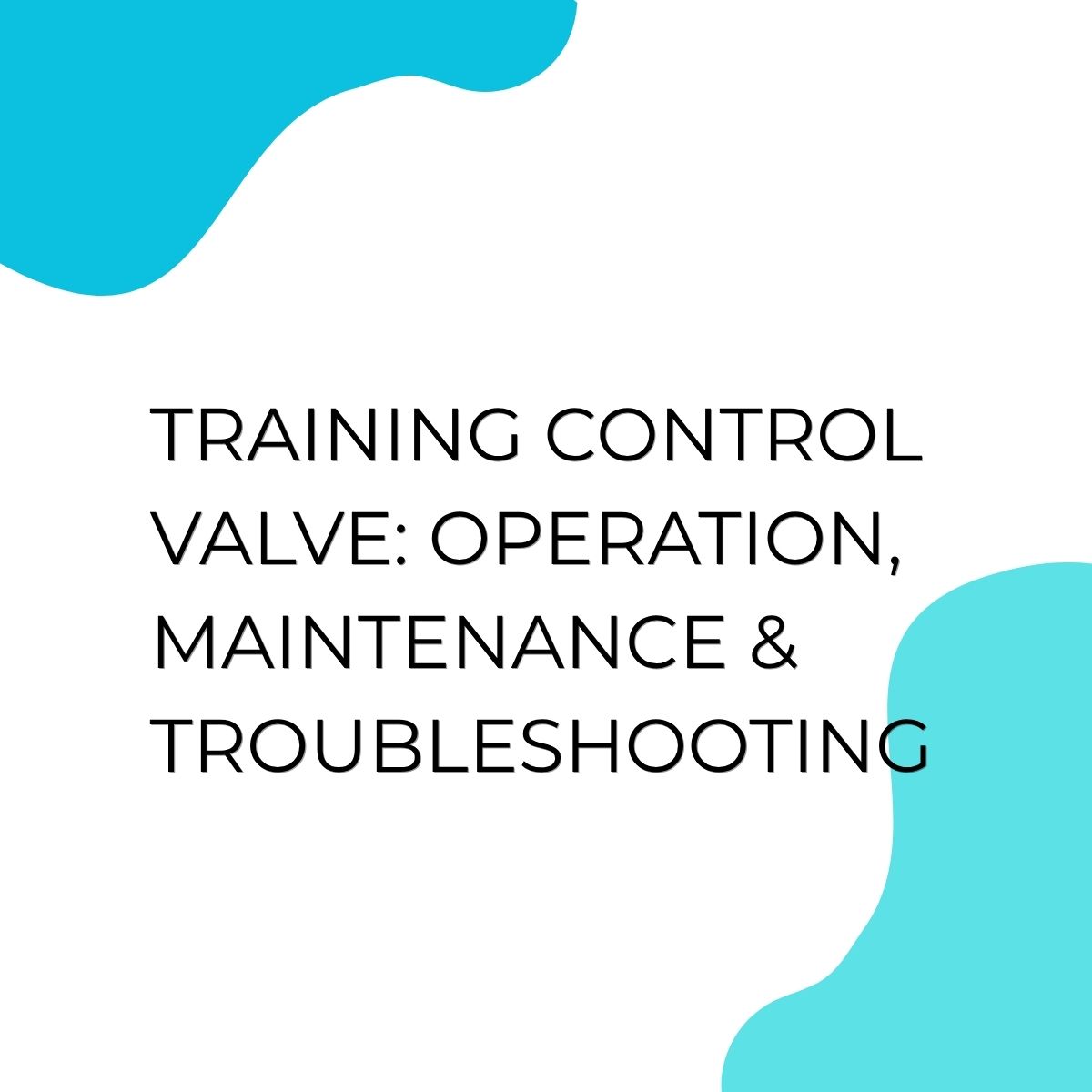pelatihan CONTROL VALVE : OPERATION, MAINTENANCE & TROUBLESHOOTING di jakarta