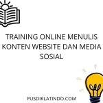 training Pembuatan Konten Website dan Media Sosial