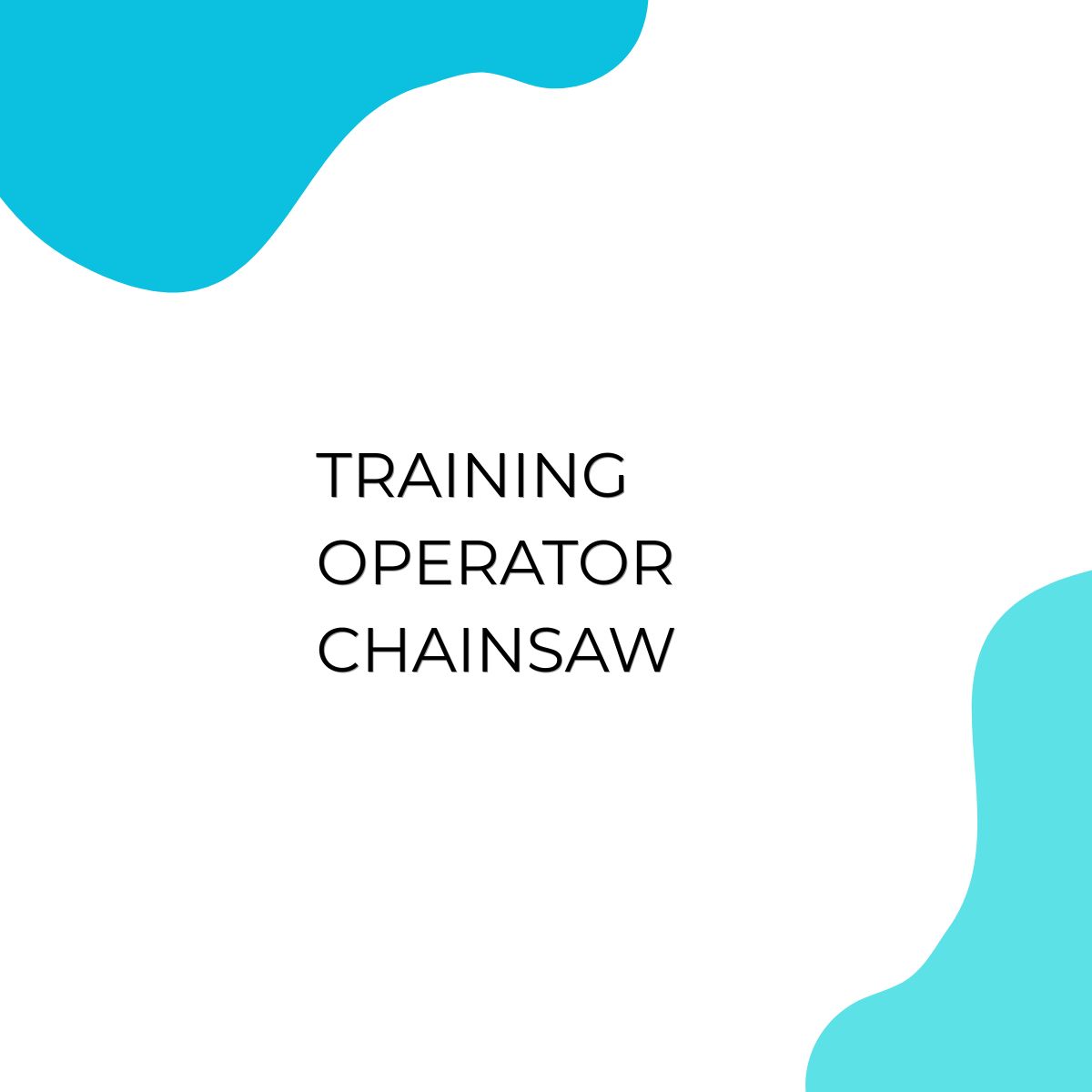 pelatihan Operator Chainsaw di jogja