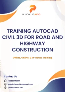 pelatihan AUTOCAD CIVIL 3D FOR ROAD AND HIGHWAY CONSTRUCTION di jogja