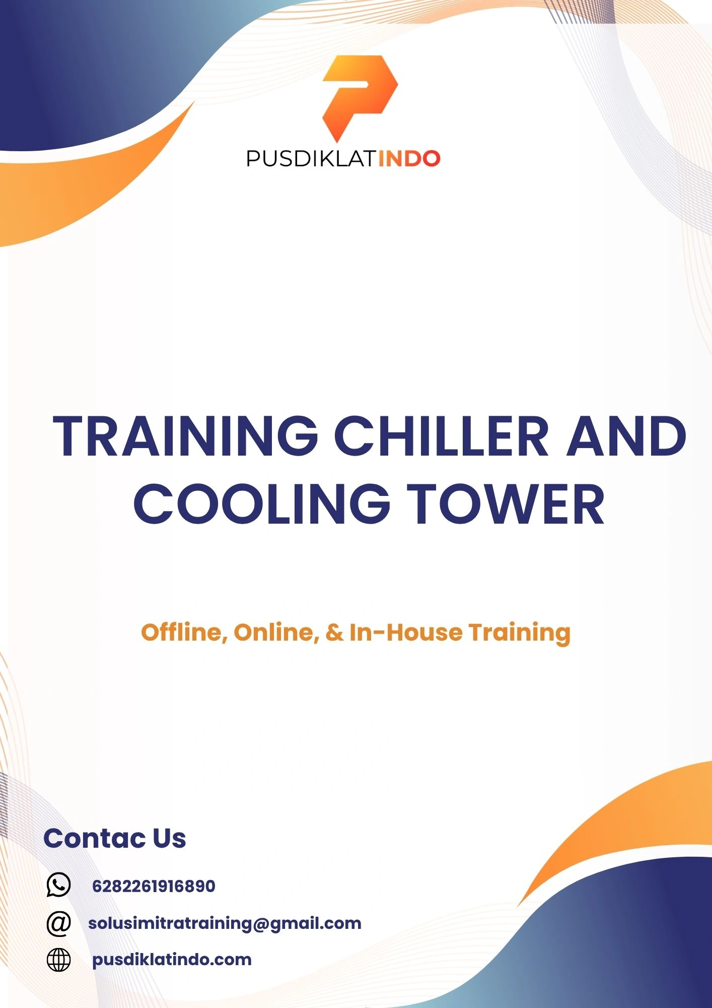 pelatihan CHILLER AND COOLING TOWER di jogja