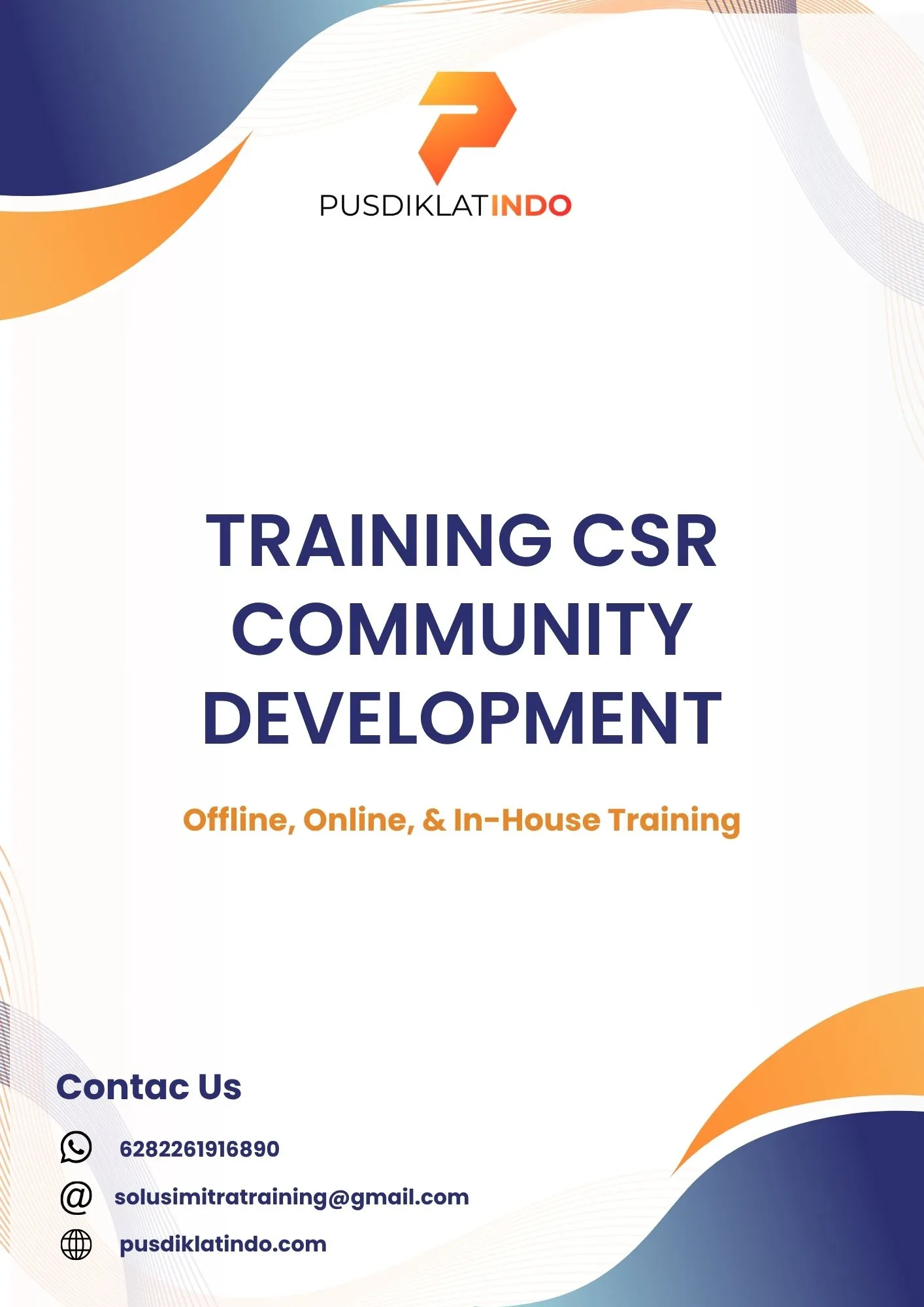 pelatihan CSR COMMUNITY DEVELOPMENT di jogja