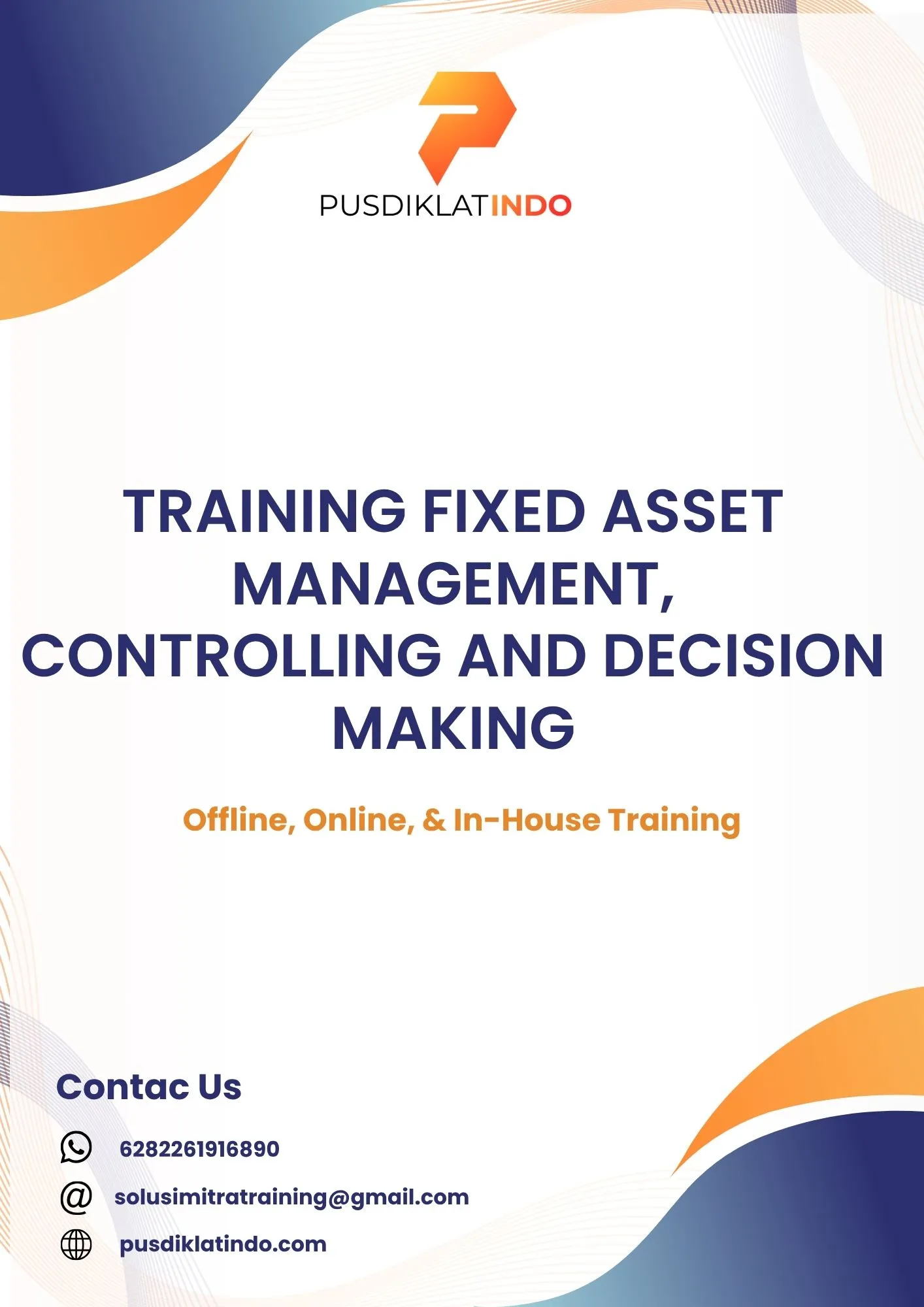 pelatihan FIXED ASSET MANAGEMENT, CONTROLLING AND DECISION MAKING di jogja