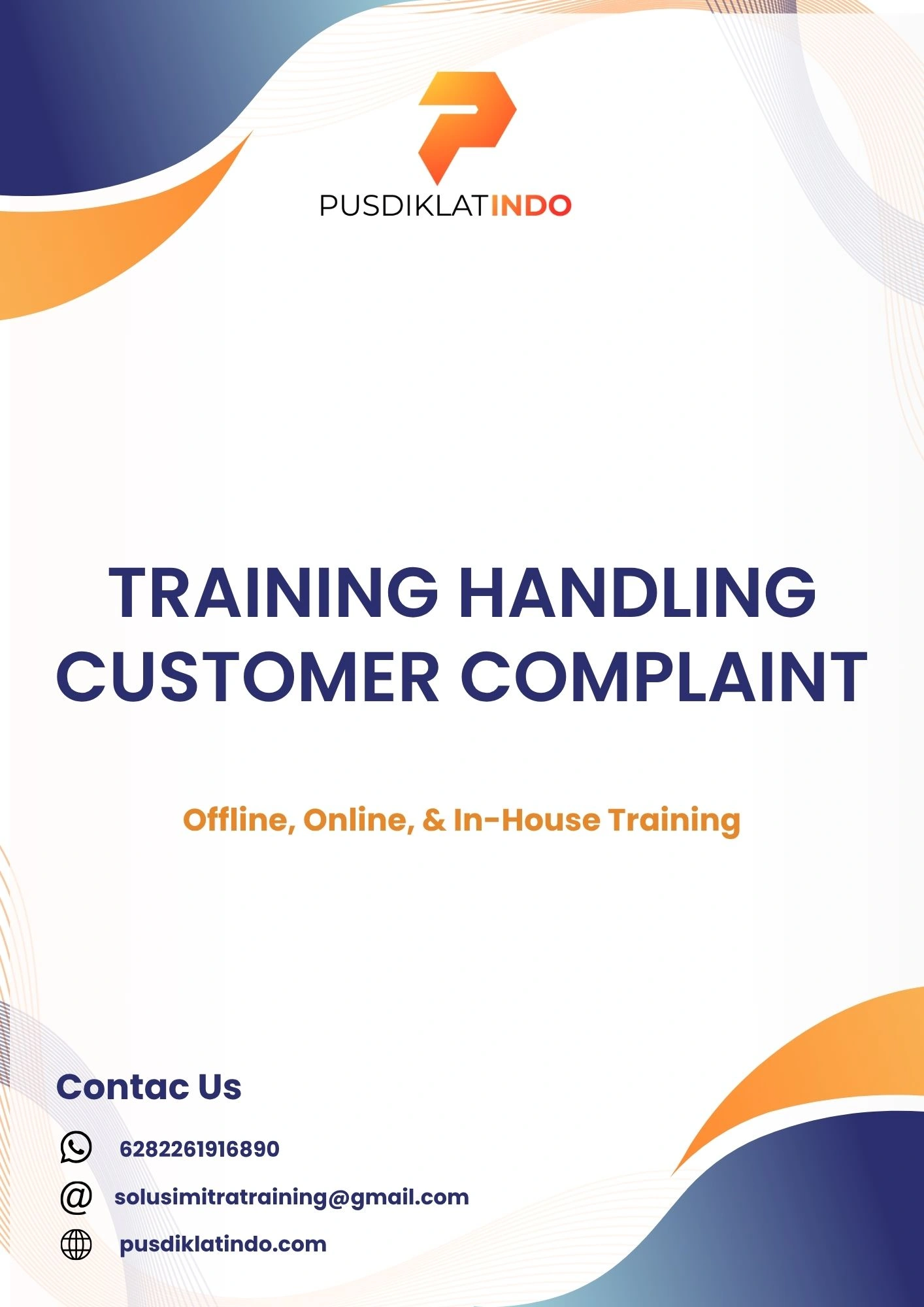 pelatihan HANDLING CUSTOMER COMPLAINT di jogja