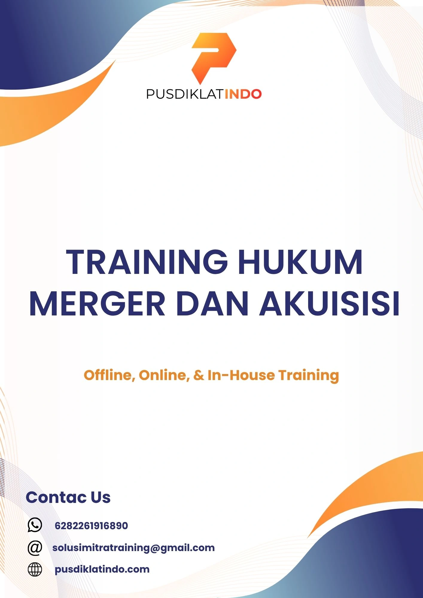 pelatihan HUKUM MERGER DAN AKUISISI di jogja