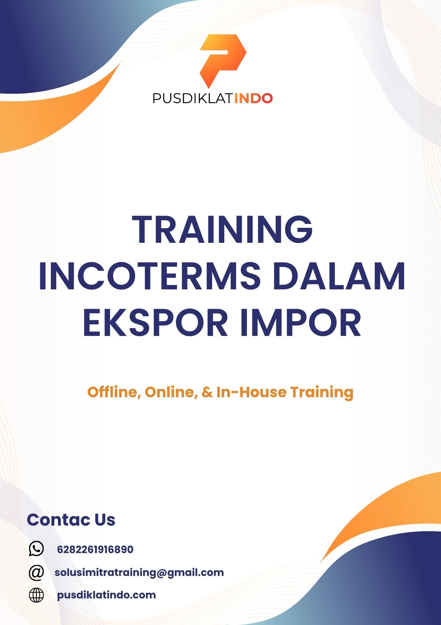 pelatihan INCOTERMS DALAM EKSPOR IMPOR di jogja