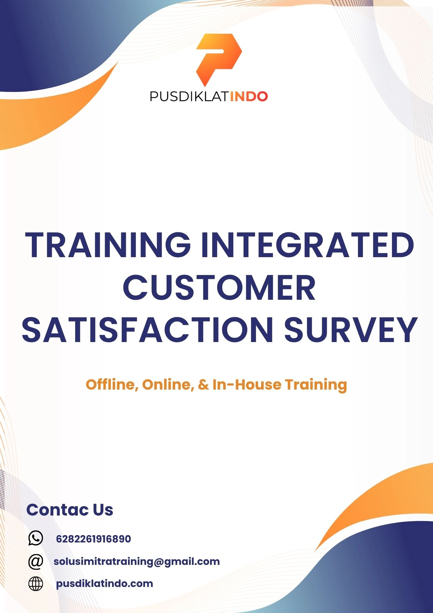 pelatihan INTEGRATED CUSTOMER SATISFACTION SURVEY di jogja