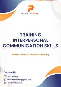 pelatihan INTERPERSONAL COMMUNICATION SKILLS di jogja