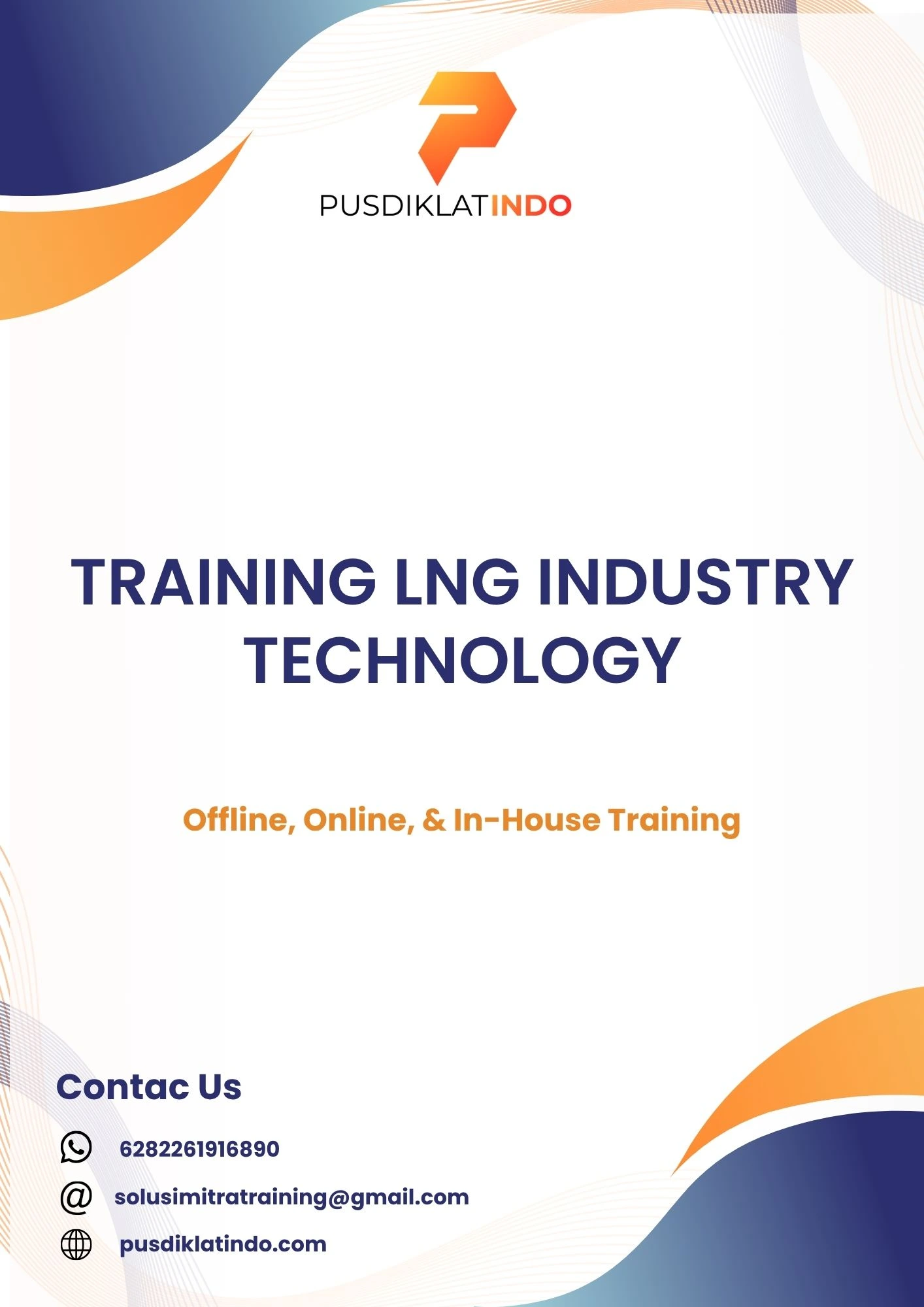 pelatihan LNG INDUSTRY TECHNOLOGY di jogja