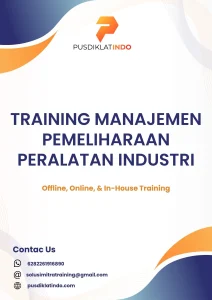 pelatihan MANAJEMEN PEMELIHARAAN PERALATAN INDUSTRI di jogja
