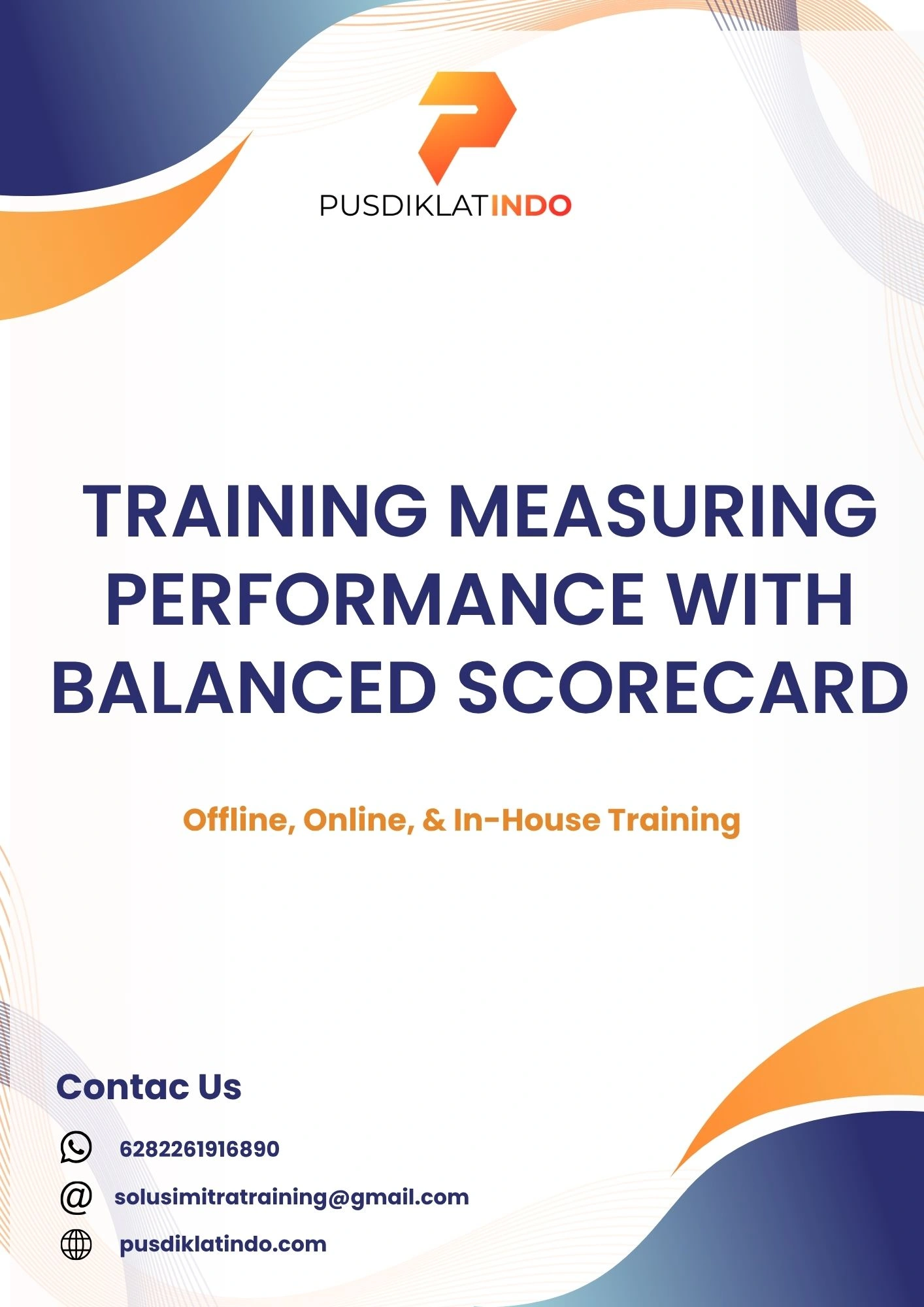 pelatihan MEASURING PERFORMANCE WITH BALANCED SCORECARD di jogja