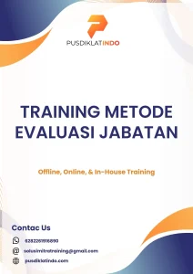 pelatihan METODE EVALUASI JABATAN di jogja