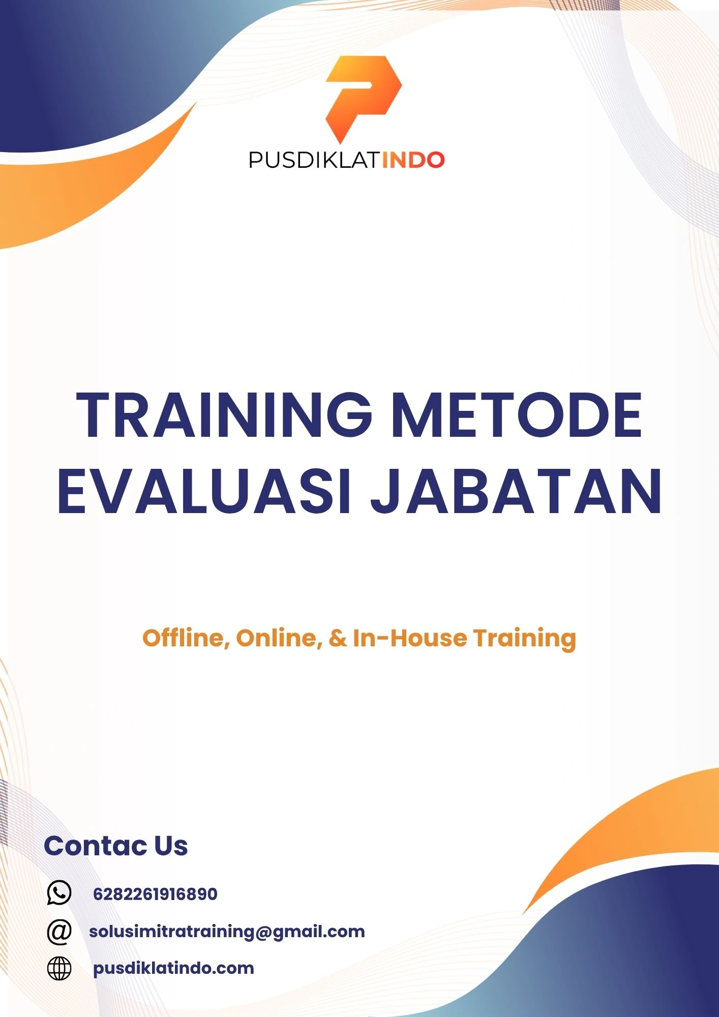 pelatihan METODE EVALUASI JABATAN di jogja