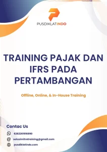 pelatihan PAJAK DAN IFRS PADA PERTAMBANGAN di jogja
