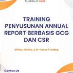 pelatihan PENYUSUNAN ANNUAL REPORT BERBASIS GCG DAN CSR di jogja