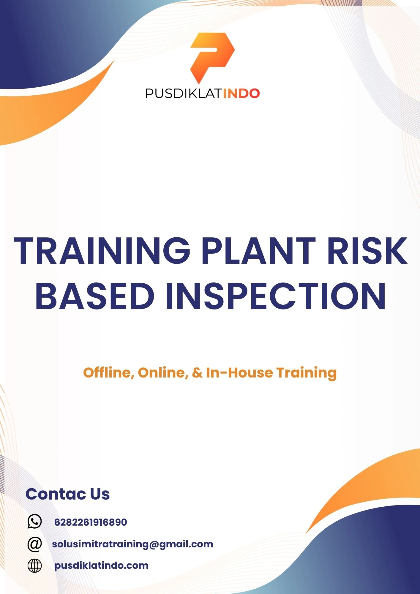pelatihan PLANT RISK BASED INSPECTION di jogja