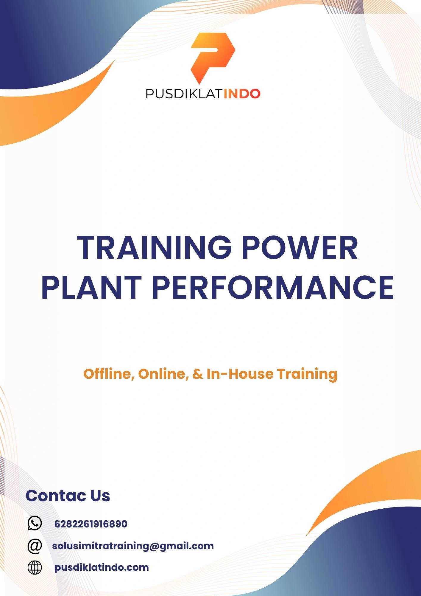 pelatihan POWER PLANT PERFORMANCE di jogja