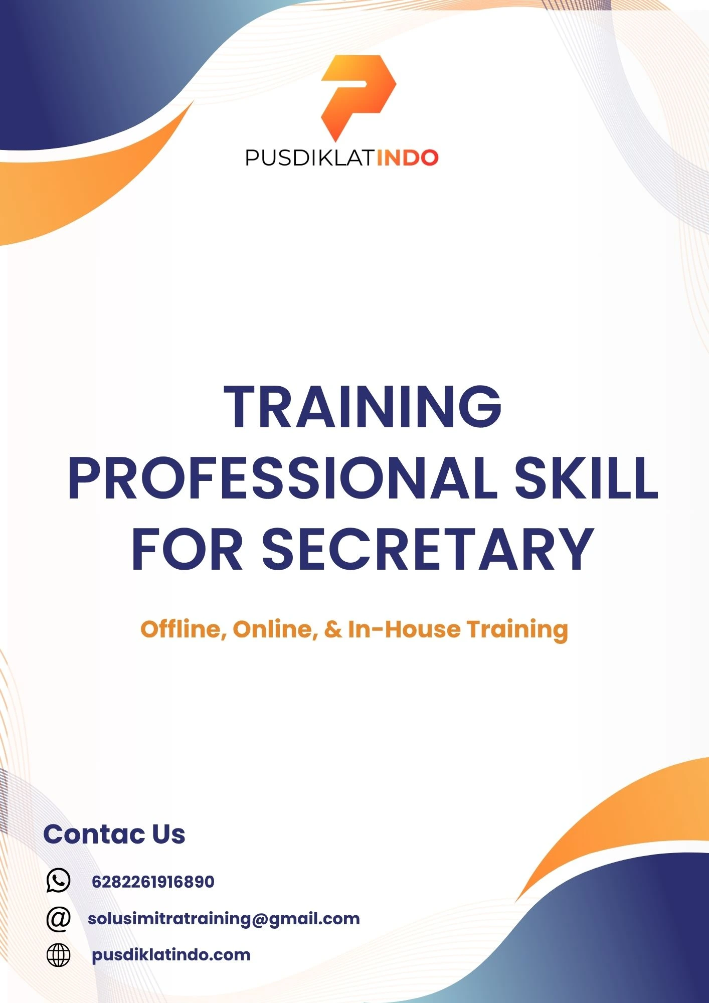 pelatihan PROFESSIONAL SKILL FOR SECRETARY di jogja
