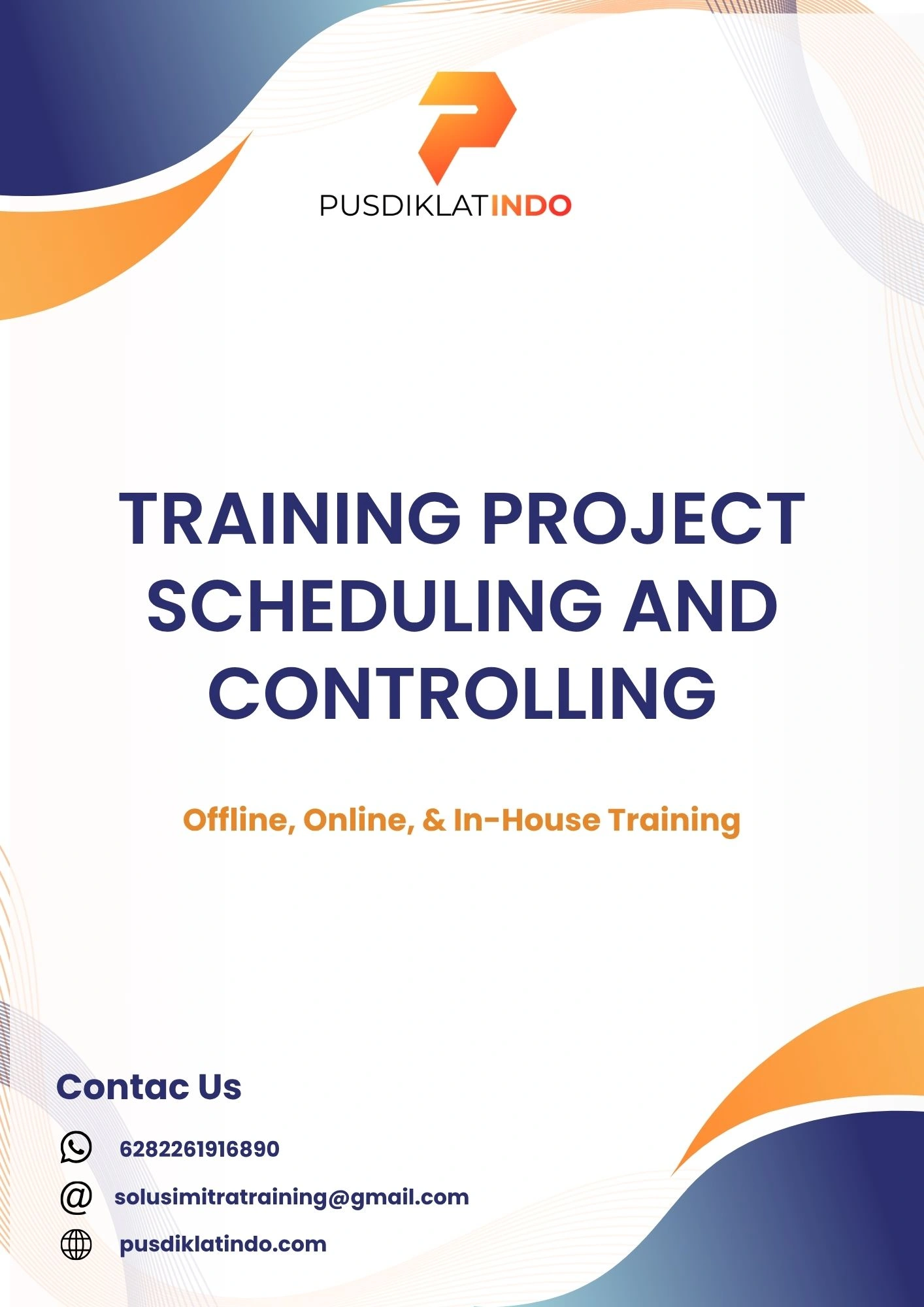 pelatihan PROJECT SCHEDULING AND CONTROLLING di jogja